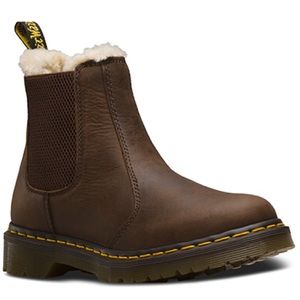 Dr Marten Fur lines Leonore boot
